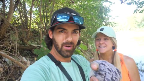 The Most Intense Fishing Moment in a Mountain Stream