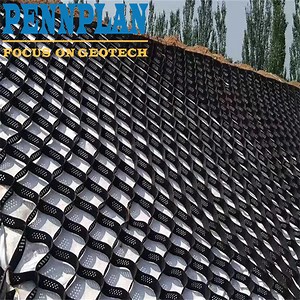 [Hot Item] Textured Perforated Plastic HDPE Honeycomb Geocell Paving Grid Geocell