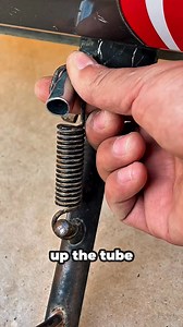 542K views · 2.8K reactions | The Metal Tube Trick: Install a Stiff Spring Without Force #Spring #bicycle #fblifestyle | Reels ideas | Facebook