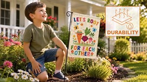 MAIANEY (12"x18") Disabled And Proud Flag Disability Pride Garden Flag Disability Pride Flag Heart Disability Awareness Garden Flag Disability Gifts Outside Decorations Yard Porch Patio Double Sided
