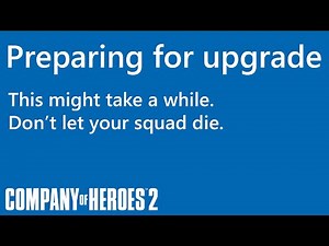 When that upgrade hits in COH2