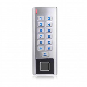 [Hot Item] Durable Portable Easy Installation Waterproof 13.56MHz Keypad Access Control System Fingerprint & Mf Card Reader Access Controller (SF6XC)