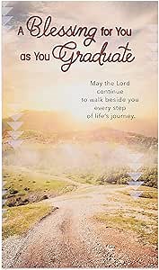 American Greetings Religious Graduation Card (Blessing)