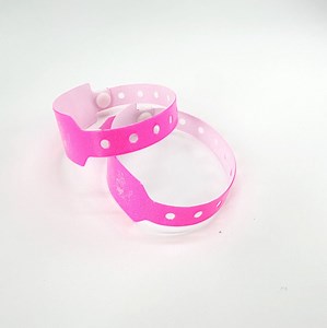 [Hot Item] Disposable One Time Used PVC RFID Key Wristband NFC Wristband for Event