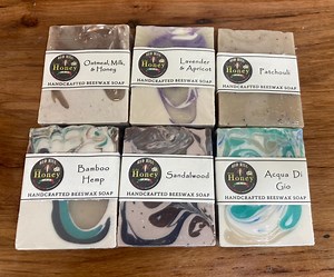 Handmade Beeswax Soap: Natural Cold Process Soap - Etsy