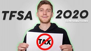 TFSA contribution 2020 - tax free compound interest!