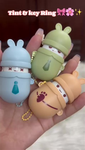 Cute key ring & tint,😍🎀💫 | Anvi store