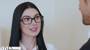 VIXEN Hot Young Curator Fucks Art Collector