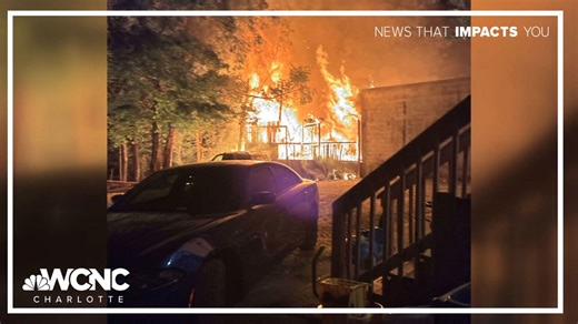 Suspect arrested in west Charlotte arson, officials say