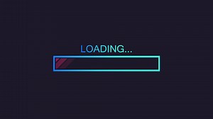 Progress loading bar set. Process indicator. Motion graphics.