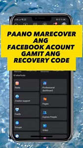 12K views · 150 reactions | Paano marecover Ang fb acount gamit ang recovery code #recovery #recoverymode #paanomarecoverangfbacountgamitangrecoverycode #fbreels23 #tips #contentcreator #everyone #highlights #mypage | Ma Verginita O Mendones | Facebook