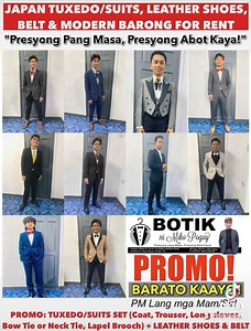 BOTIK ni Miko Pogay PROMO! PROMO! PROMO! JAPAN Suits, Tuxedo,...