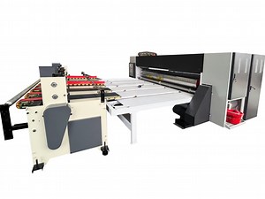 [Hot Item] Semi-Automatic Flexo Chain Feeding 1-5 Color Printer Carton Printing Slotting Machine