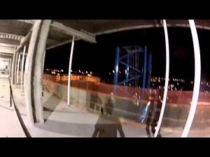 Preparing to Base Jump Off Construction Site