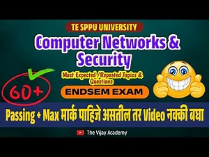 CNS Most IMP Topics & Questions | TE Comp Engg | #SPPU ENDSEM | Computer Networks & Security | 60+