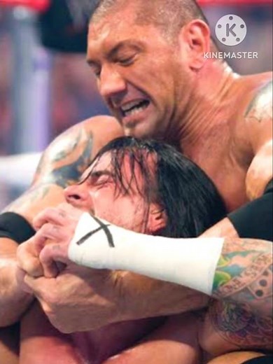 Cm Punk vs Batista World Championship Match 🤯😱|#wrestlingdotback