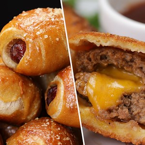 Get the party started with these appetising snacks! 🥳 RECIPE: https://tasty.co/search?q=5 Appetizing Party Snacks&sort=popular | Tasty UK