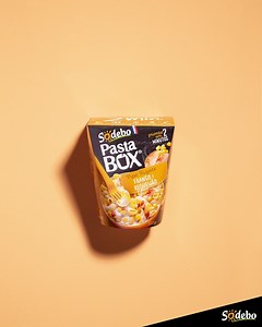 Tic-tac sabe que horas são? ⏰ Hora de preparar a sua PastaBox de Frango e Requeijão! Apenas 2 minutos no micro-ondas para uma refeição completa e deliciosa. #SodeboBR #SaborDeLiberdade | Sodebo Brasil