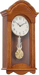 Howard Miller Cambria Wall Clock, Legacy Oak