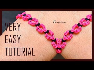 Easy Heart Friendship Bracelet Tutorial | Step by Step for Beginners