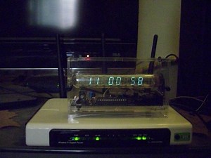 Ice Tube Clock: Sync Clock with Router