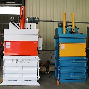 [Hot Item] CE Certificated Waste Carton Cardboard Paper Press Machine Small Vertical Baler Recycling Baler