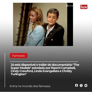 As supermodelos originais dos anos 90, Naomi Campbell, Cindy Crawford, Linda Evangelista e Christy Turlington estão prestes a desvendar os segredos na série documentada que vai estrear ainda este mês.O trailer da série "The Super Models" da TV foi oficialmente lançado, nesta quarta-feira (6). Abrangendo quatro partes, a série pretende desvendar a fachada glamorosa e dar-nos acesso à vida destas figuras icónicas, do passado ao presente.Vem para dar uma visão não apenas profissional, mas também do