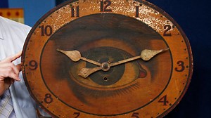 Appraisal: Gilbert Clock Co. Optic Eye Clock, ca. 1910 | Antiques Roadshow