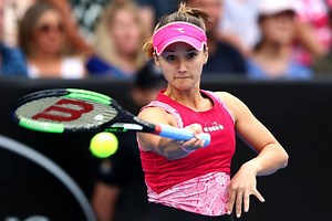 WTA Hobart: Lauren Davis obroniła piłkę meczową i zagra z Magdą Linette. Odrodzenie Heather Watson