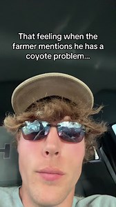 Farmer Reacts to Coyote Problem: Funny Thermal Hunting Moment