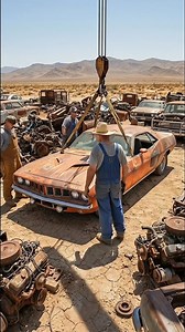 5..Purple Haze: 1971 Hemi Cuda Restoration 💜🏜️ #PlymouthCuda #MoparRestoration #PlumCrazy | RestoPure ASMR