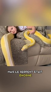 Cette fille joue avec ce #python #fille #histoirevraie #homme #femme #histoire | Zero7gamerz