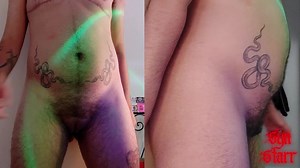 GOON SPECIAL split screen boy rides dildo