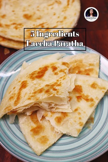 28K views · 656 reactions | 5 ingredients laccha paratha, is a popular Indian flatbread known for its flaky and layered texture. https://recipeonplate.com/5-ingredients-laccha-paratha/ #recipeonplate #lacchaparatha #paratha #breakfasttime #lachhaparatha | Recipe On Plate | Facebook