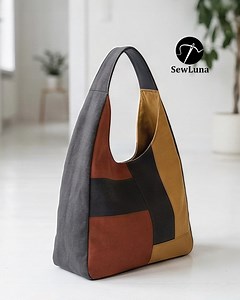 Darcy Hobo Bag PDF Sewing Pattern | Slouchy Tote, DIY Project - Etsy