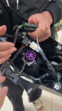 LED H4 bulb stabilization circuit