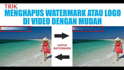 Cara Menghapus Watermark di Video