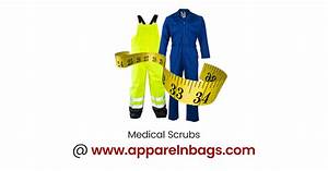 Scrubs Size Chart Measurements Guide Apparelnbags
