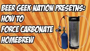 How To Force Carbonate Homebrew The Simple Way Geek Nation Craft