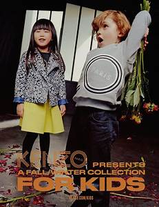 Kenzo Kids Fw15 Campaign Kenzo Kids Kids Fashion Armani Junior