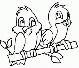 Birds Pictures For Kids Coloring Home