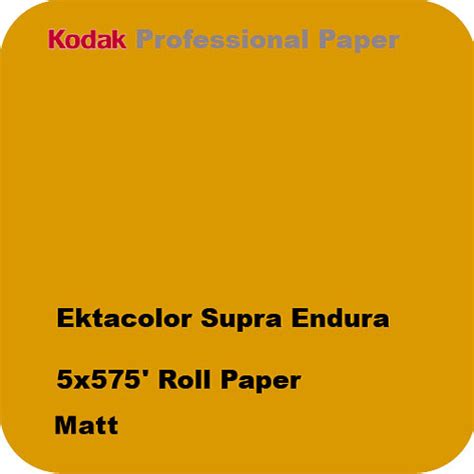 Kodak Professional Supra Endura VC Digital Paper 8R
