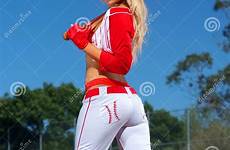 baseball girl sexy stock royalty photography posing gear dreamstime