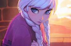 frozen anna disney kuvshinov ilya fan patreon anime twitter article princess