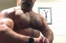 bear men daddy muscle bears big brutes handsome burly dads guys silver top brutal tumblr saved