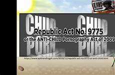 act pornography child 2009 republic