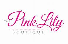 lily boutique pink profile logo business