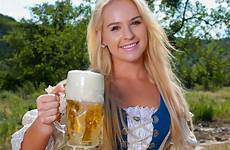 dirndl traditional germany woman cute german dress beer blond clothing women glass bring anyone country know sexy oktoberfest others choose