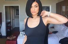 kylie jenner dress sexy pregnant heels party looks hot great corto instagram cocktail hair cabello jacket short outfits peinados bob
