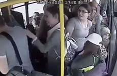bus woman man flashes female video passenger cctv turkey camera moving captured beaten shows gets beating passengers footage accused he